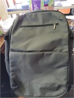 Large Grey zip backpack