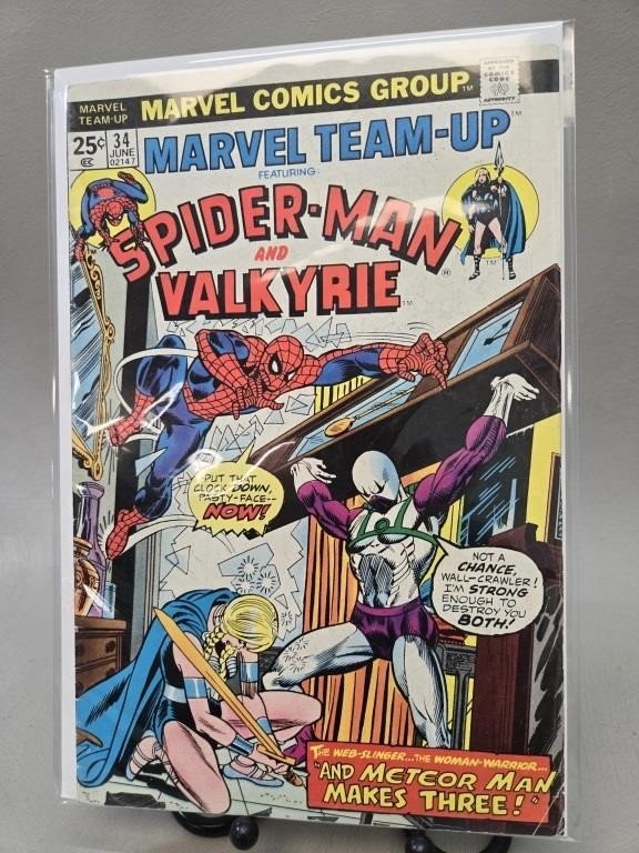 1972 Marvel Team-Up ( Spider-Man & Valkyrie)