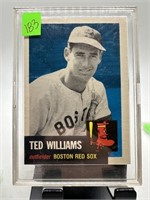 TED WILLIAMS BASEBALL CARD