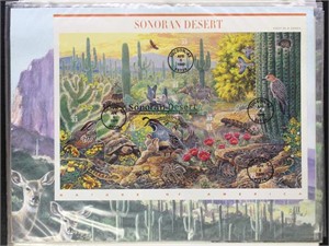 US Stamps Balke Cacheted First Day Covers, Nature
