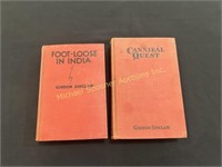 GORDON SINCLAIR - TWO SIGNED BOOKS