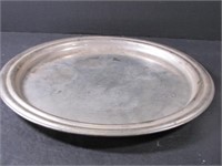 Intl Silver Company Silverplated Round Tray