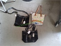 (3) Purses w/ Tags