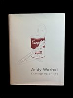 An Andy Warhol Drawings 1942-1987 Hardback Book