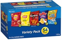 Frito-lay Flavoured Snacks, Variety Pack, 54 × 28