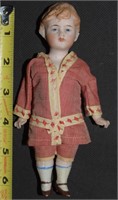 5174 15 1/2 Germany Bisque 6.25" Tall Boy Doll