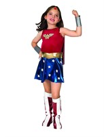 Wonder Woman Kids Costume Dress with cape