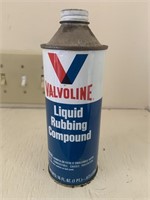 Metal Valvoline compound can