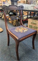 Nice Antique Needlepoint Chair