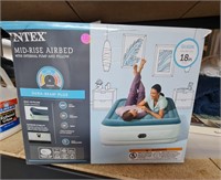 Intex queen 18in air mattress