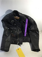 Harley Davidson Leather Jacket Med