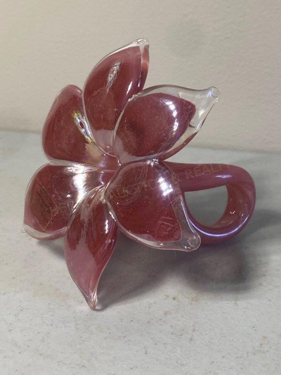 Italian Art Glass Flower