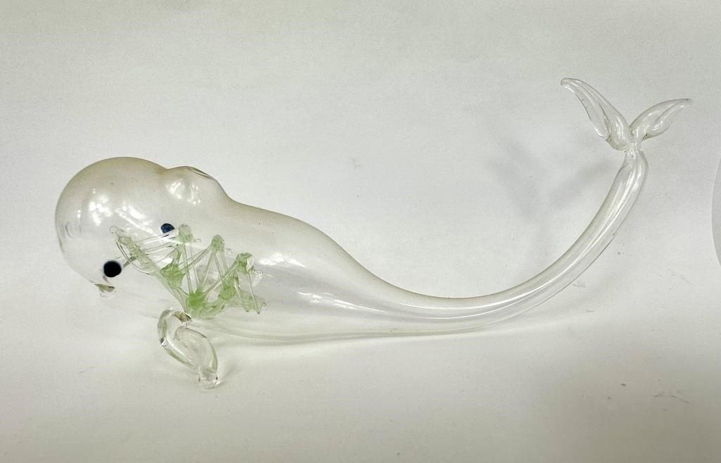 Blown Glass Whale