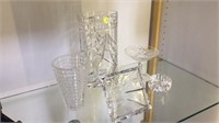 5 PC ROSENTHAL & PEILL CRYSTAL