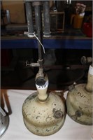 MODEL 157 COLEMAN , COAL OIL LAMP