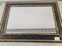 Large framed hall mirror 36 inchs long