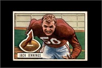 1951 Bowman #98 Jack Jennings RC EX-MT to NRMT+