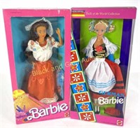 (2) VTG NIB Dolls of the World: Mexico & Germany