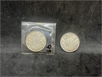 1947-1949 Silver Canadian Half Dollar 50 Cents