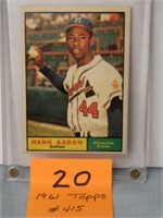 Hank Aaron 1961 Topps #415