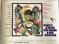 They Came to Rob Las Vegas 1968 vintage movie post