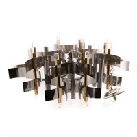 Gaetano Sciolari contemporary 8-light chandelier