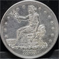 1873 Silver Trade Dollar High Grade