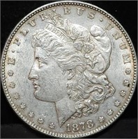 1878 7TF Rev of 78 Morgan Silver Dollar BU