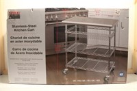 New Stainless steel kitchen cart