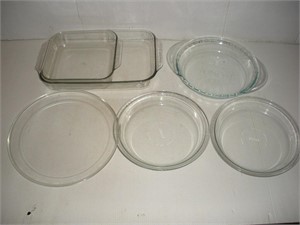 Glass Pyrex Baking Dishes