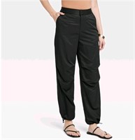 Women's High-Rise Parachute Pants - A New Day