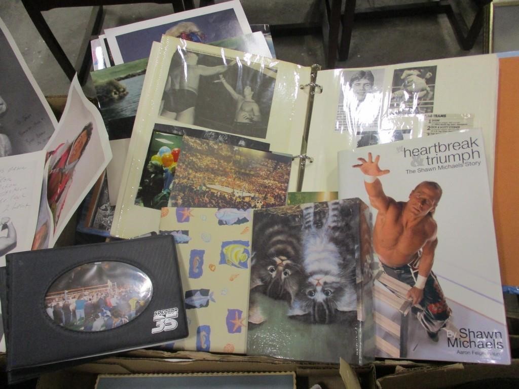 Shawn Michaels, Jeff Jarrett Photos, Scrapbooks