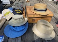 Men's Hats & Hat Box