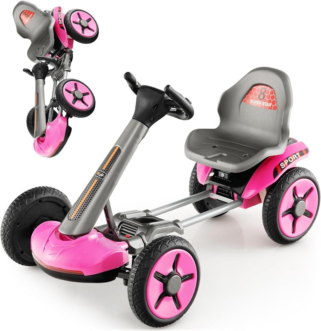 $120  Costzon Electric Go Kart for Kids  12V