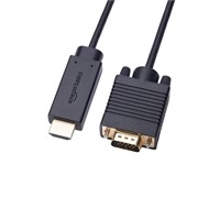 Basics HDMI (Source) to VGA (Display) Cable (NOT