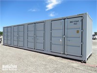 40' High Cube Shipping Container with Side Open Do