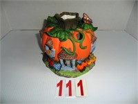 P7316 Harvest Pumpkin Tealight House