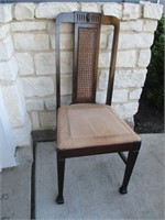 Antique Solid Wood Dining Chair