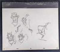 Disney Animator Sketches- Chi Fu