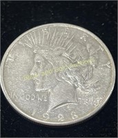 1923-S Silver Peace Dollar EF