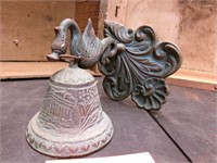 Vintage ornate Brass bell