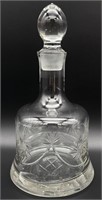 Mouth Blown Hand Cut Crystal Decanter
