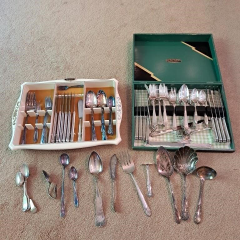 Silver Plate Flatware