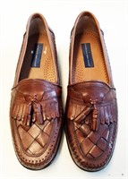 Mens Georgio Brutini Leather Loafers 9 1/2D New