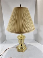 Vintage Brass Lamp 25" Tall