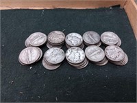 Circulated Mercury dimes 50 times your money