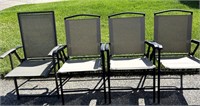 4 Patio Folding Chairs
