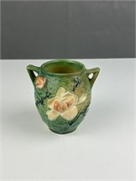 Vintage small Roseville pottery vase