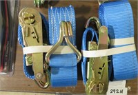 new 2" x 16' rachet tie down straps