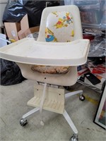 1970s Winney the Pooh Comfort Line High Chair